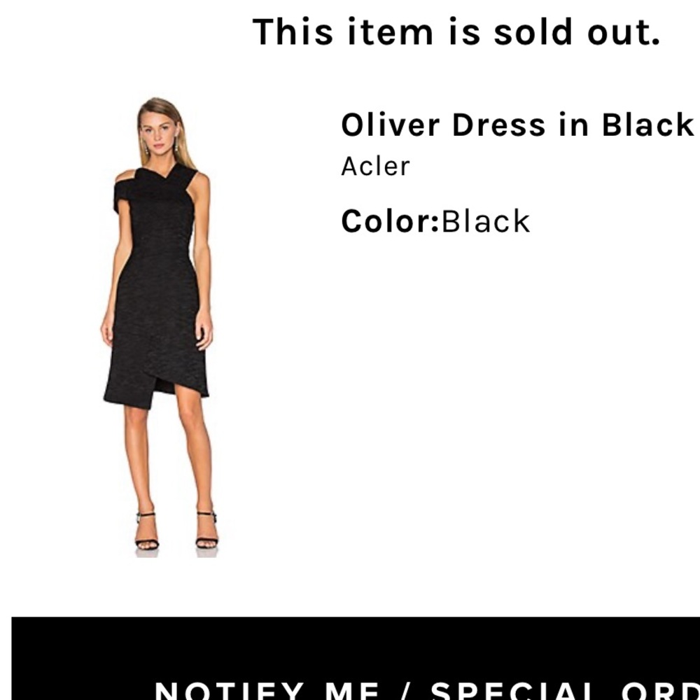 alcer Oliver dress.